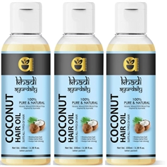 100% Pure Coconut Cold Pressed Hair Oil (300 ml)